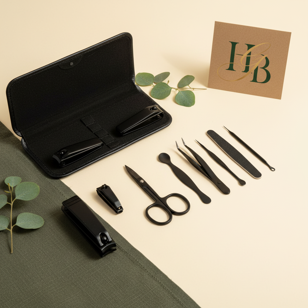 Nail Care Kit - Exactly 8 Components